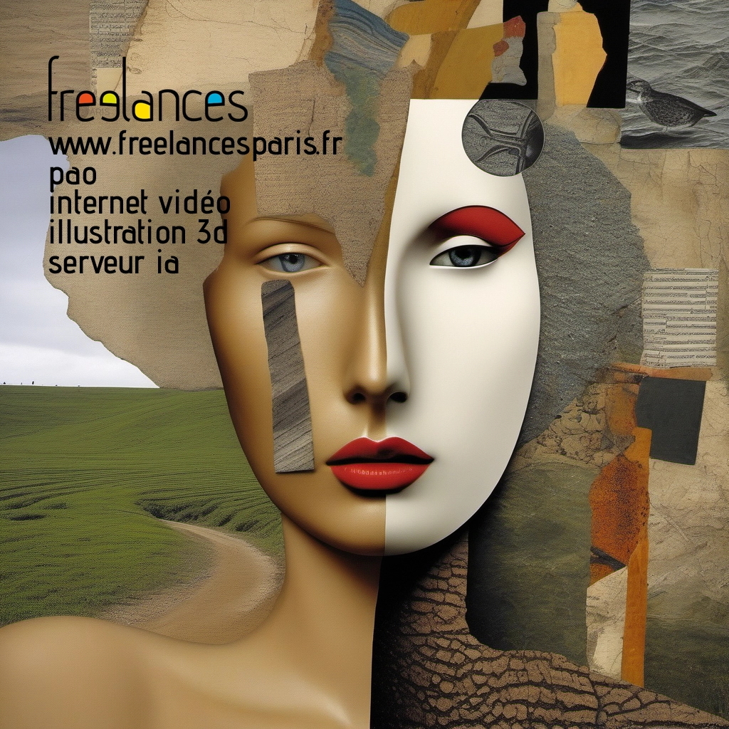 Pao mise en page internet vidéo illustration 3d serveur IA générative AI freelance paris studio de création magazines 49uzv3s0